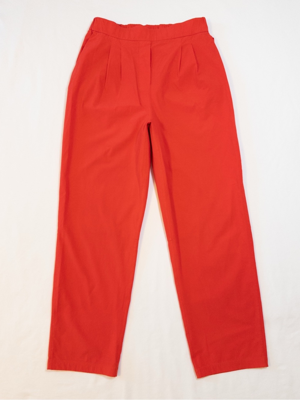 Lululemon Red High Rise Tailored Pants 4 Ankle Pull On Workwear